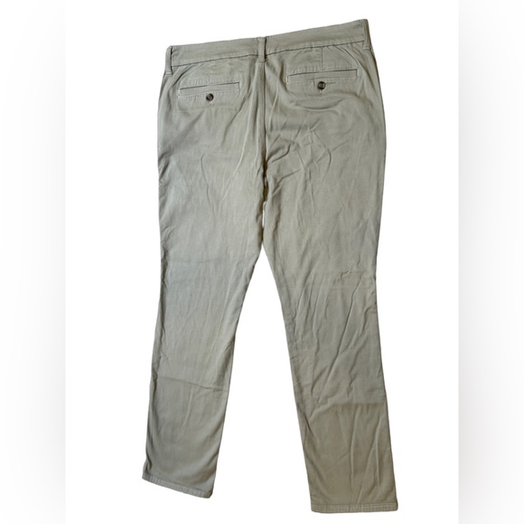 American Eagle Women's Beige Khaki Super Stretch Skinny Pants Size 16 Regular - Picture 6 of 8